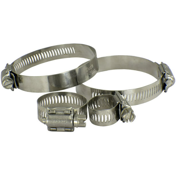 Tridon Rubber Lined Hose Clamp 6mm Stainless Steel 10 pk